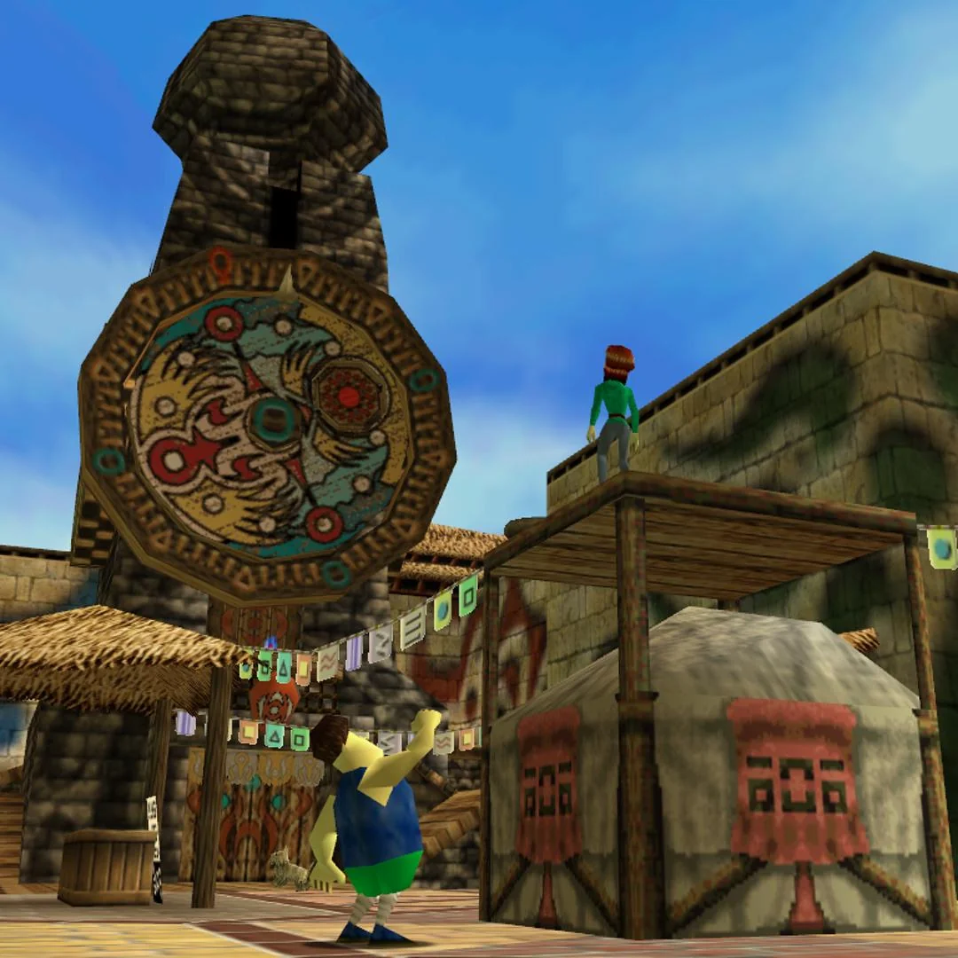 Clock Town from Majora's Mask