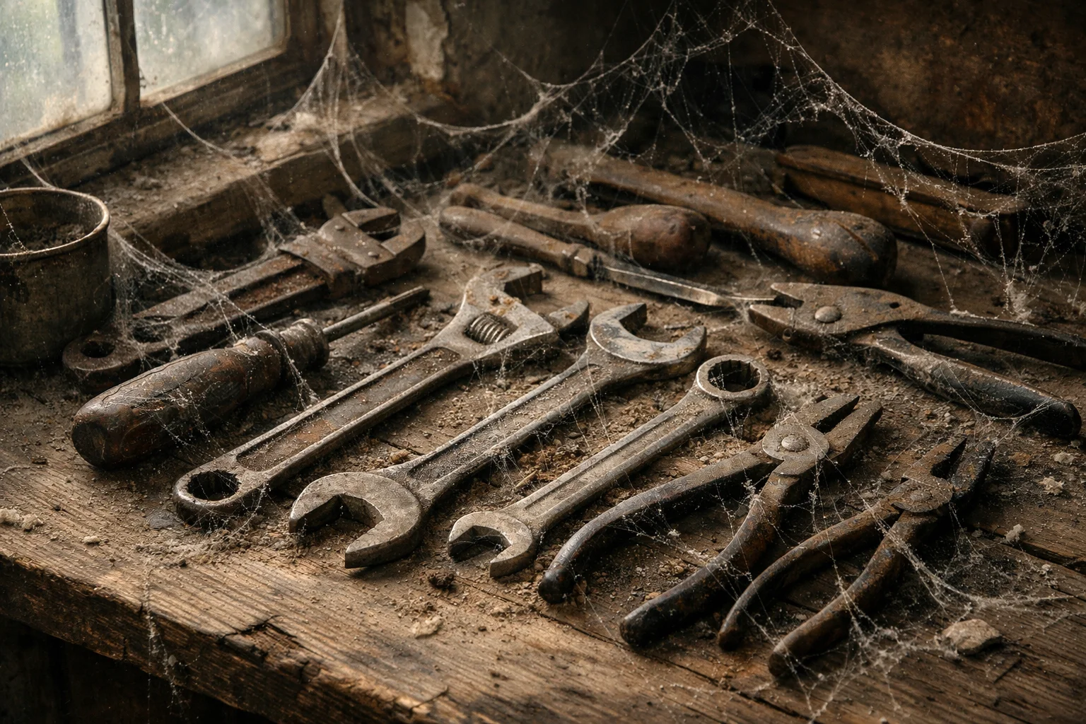 Dusty tools