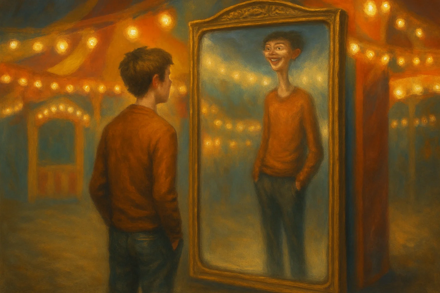 Funhouse mirror